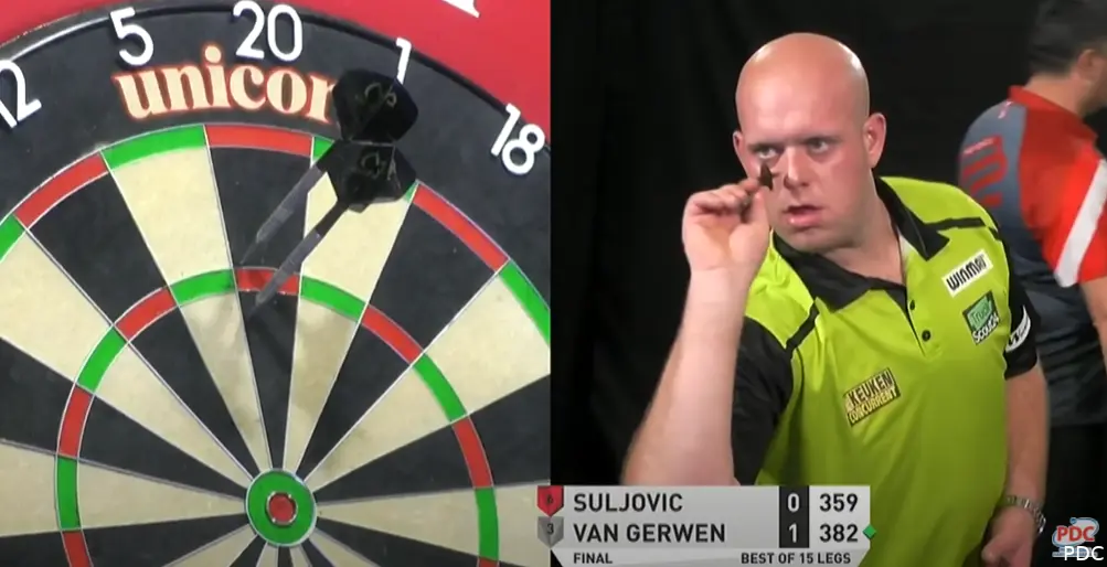 2020 09 14 22 29 29 Suljovic v Van Gerwen  Final   PDC Autumn Series Day Three   YouTube 5f5fd30175d92